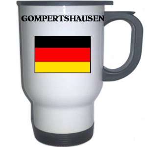  Germany   GOMPERTSHAUSEN White Stainless Steel Mug 