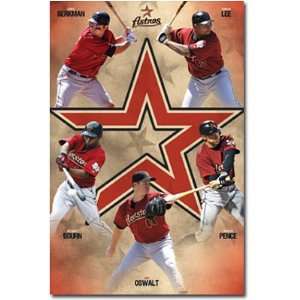  Houston Astros (Berkman, Lee, Pence, Oswalt, Bourn) Sports 