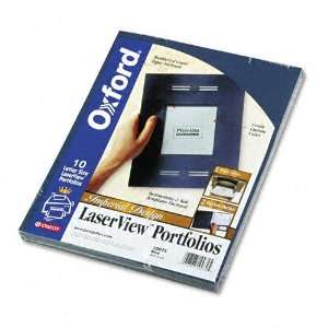   Oxford   Imperial Series Laserview Business Portfolio, Cover Stock 