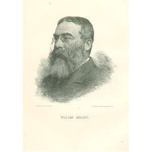  1899 Print Author Walter Besant 