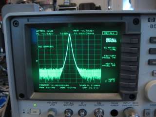   Spectrum Analyzer 30 hz 40 GHZ opt 006 calibration DATA REPORT  