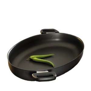 Scanpan Classic 10 inch by 15 1/2 inch Oval Fry/Saute Pan 