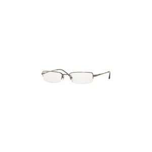   1000 GUNMETAL SEMI RIMLESS TITANIUM EYEGLASSES