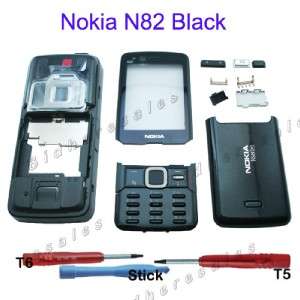 Full Housing Cover Case for Nokia N82 Keypad TL Silver  