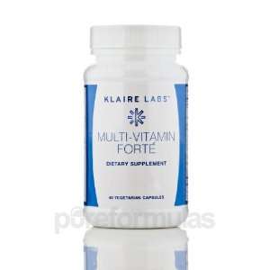 Klaire Labs Multi Vitamin Forte 60 Vegetarian Capsules