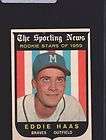 1959 Topps #126 Eddie Haas EX+ A6917