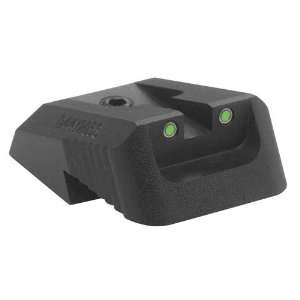   Sight Blade with Trijicon Green Tritium Lamps, Fits Novak LoMount