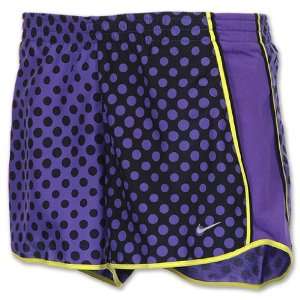   Womens Running Shorts, Pure Purple/Black/Lemon Twist 