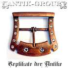 Old Germanic CIMBRI BUCKLES Belt Leather Viking LARP Medieval 