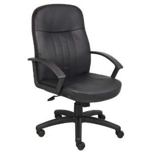  Boss Office Products Budget Executive Leather Chair: Home 