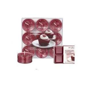   Scented Tealight Candles   9 Pack   Red Velvet Cake: Home Improvement