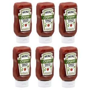 Heinz Organic Ketchup, 15 Ounce Bottles 6 pack  Grocery 