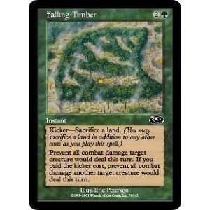 Falling Timber Playset of 4 (Magic the Gathering  Planeshift #79 