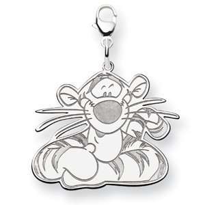  Tigger Charm 7/8in   Sterling Silver Jewelry
