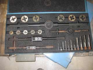 TRW 26 PC TAP AND DIE SET USA MADE SLIGHTLY USED  