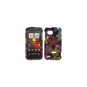   RED HOT Pink Green Blue Daisy Flower Design: Cell Phones & Accessories