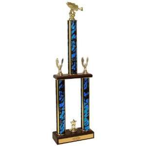  Quick Ship Bass Trophies   Wood Base Musical Instruments