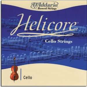  DAddario Helicore Cello String Set   4/4 size   Medium 