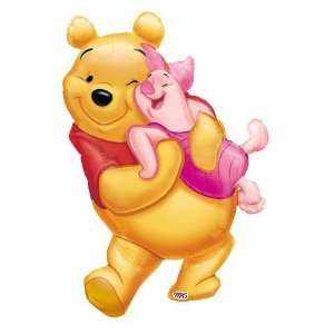  Pooh Characters   Pooh/Piglet Big Hug Mini Balloon: Toys 