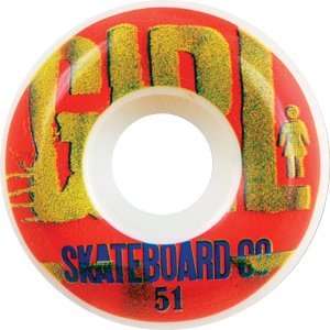  Girl Big Girl #5 51mm Skateboard Wheels (Set of 4): Sports 