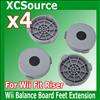 4x 4 pcs for Wii Balance Board Feet Extension Wii Fit Riser New G12 