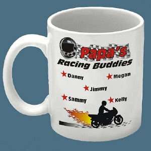  Motorcycle Racing Buddies Coffee Mug