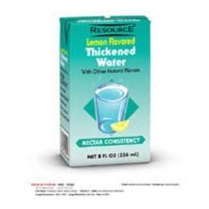  Nestle Resource Thickened Water, Nectar 8 Ounce Brik Pack 
