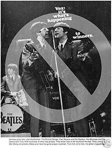 The Beatles Vox Record Ad 1967  