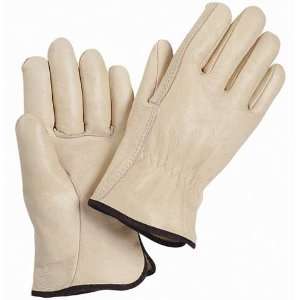  Grain cowhide leather gloves, M: Home Improvement
