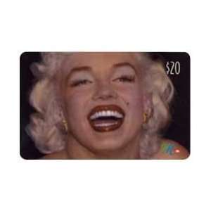  Marilyn Collectible Phone Card: $20. Marilyn Monroe Close 