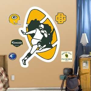   Bay Packers Throwback Logo Fathead Wall Graphic: Sports & Outdoors