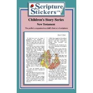  Childrens New Testament Scripture Stickers Toys & Games
