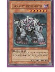 YUGIOH GRAVITY BEHEMOTH/CP08 EN001/ULTRA RARE  