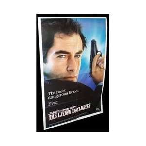  The Living Daylights (Advance) Folded Movie Poster 1987 
