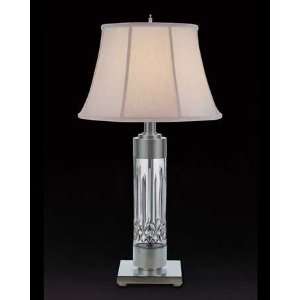  Waterford Lamps Lismore Silver Table Lamp   34.5