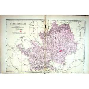   1883 Hertfordshire England Hertford Bishop Stortford