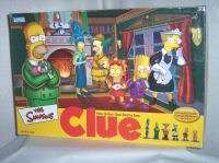 Parker Brothers ©2002 THE SIMPSONS CLUE Detective Game  