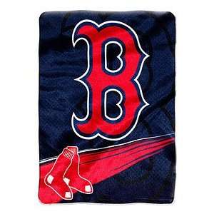  Boston Red Sox MLB 60 X 80 Royal Plush Raschel Throw 