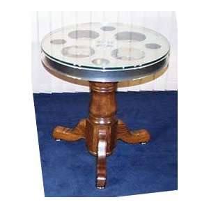  Home Theater End Table with Reel Top