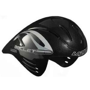   Bullet Carbon Black Cycling Bike Helmet Unisize With Aerodynamic Shape