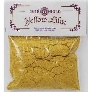  Yellow Lilac Incense Powder 1618 gold 1oz 