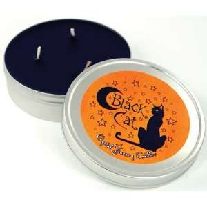  Black Cat Soy Candle Tin 