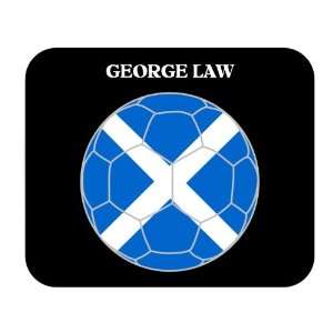  George Law (Scotland) Soccer Mouse Pad 