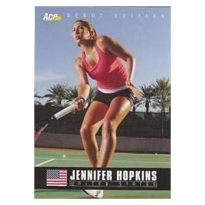  Jennifer Hopkins Tennis Card