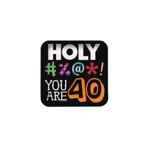  40 Holy Bleep 7 Square Plates: Health & Personal Care