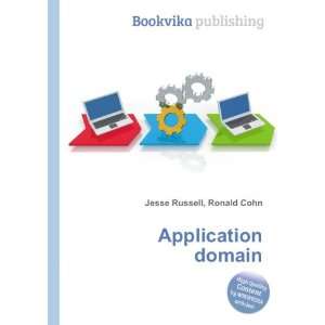  Application domain Ronald Cohn Jesse Russell Books