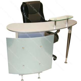 Deluxe Ergonomic Top Grain Leather Receptionist Chair