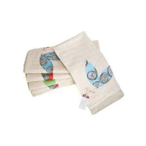  Organic Double Cream Blanket Color: Blue Tree Ring: Baby