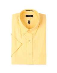 Men Shirts Dress Shirts Yellow