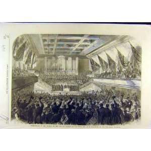   1865 Glasgow Freedom City Gladstone Election Campaign